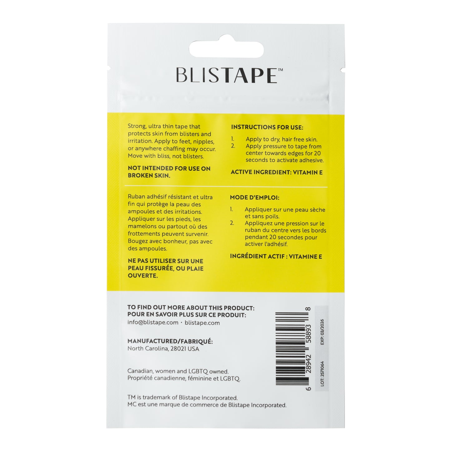 Blistape 20 Pack - Sunstone